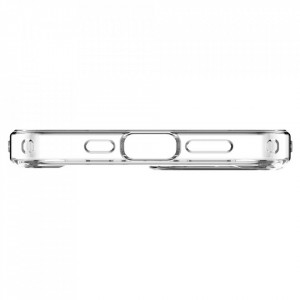 Husa pentru iPhone 13 - Spigen Ultra Hybrid - Crystal Clear - Img 5