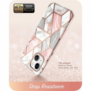 Husa pentru iPhone 14 Plus - I-Blason Cosmo - Marble - Img 7
