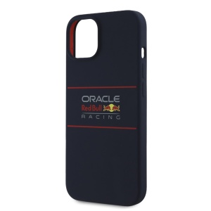 Husa pentru iPhone 14 Pro - Red Bull Racing Silicone Horizontal Centered Logo MagSafe (RBHMP14L24SIHSRV) - Navy - Img 4