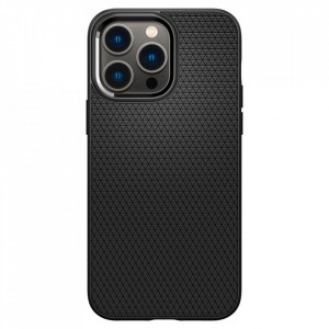 Husa pentru iPhone 14 Pro - Spigen Liquid Air - Matte Black - Img 2