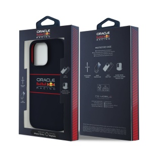 Husa pentru iPhone 15 Pro - Red Bull Racing Silicone Oversize Vertical Logo MagSafe (RBHMP15L24SIOLRV) - Navy - Img 6