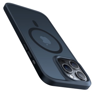 Husa pentru iPhone 15 Pro - Torras Guardian Magnetic Series - Black - Img 3