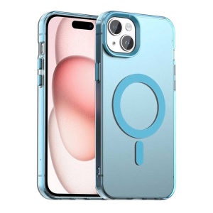 Husa pentru iPhone 15 - Techsuit CandyCase MagSafe - Blue - Img 1