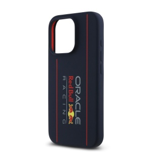 Husa pentru iPhone 16 Pro Max - Red Bull Racing Silicone Oversize Vertical Logo MagSafe (RBHMP16X24SIOLRV) - Navy - Img 5