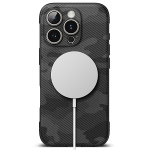 Husa pentru iPhone 16 Pro Max - Ringke Onyx MagSafe - Camo Black - Img 2