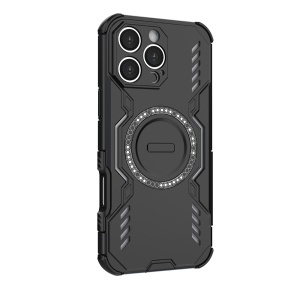 Husa pentru iPhone 16 Pro Max - Techsuit ArmorMag Case - Black - Img 3