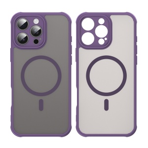 Husa pentru iPhone 16 Pro Max - Techsuit HaloFrost II MagSafe - Purple - Img 2