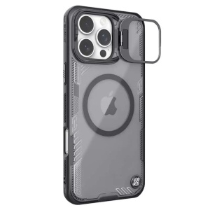 Husa pentru iPhone 16 Pro - Nillkin Iceblade Prop Magnetic (with Camera Cutout) - Black - Img 1