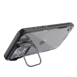 Husa pentru iPhone 16 Pro - Nillkin Iceblade Prop (with Camera Cutout) - Black - Img 2