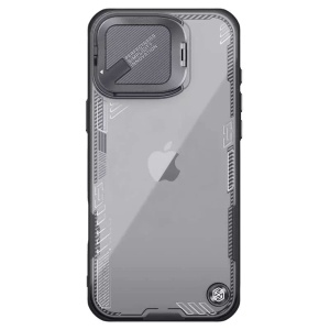 Husa pentru iPhone 16 Pro - Nillkin Iceblade Prop (without Camera Cutout) - Black - Img 3