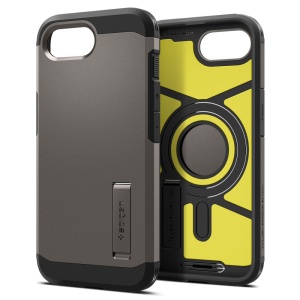Husa pentru iPhone 16e - Spigen Tough Armor MagSafe - Gunmetal - Img 6