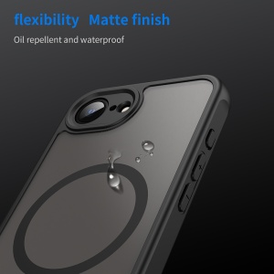 Husa pentru iPhone 16e - Techsuit HaloFrost II MagSafe - Black - Img 6