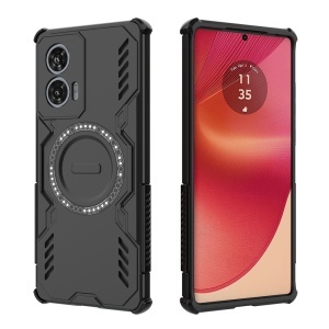 Husa pentru Motorola Edge 50 Fusion - Techsuit ArmorMag Case - Black - Img 2