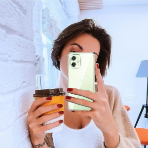 Husa pentru Motorola Moto G54 Power Edition / G64 - Techsuit Shockproof Clear Silicone - Clear - Img 6
