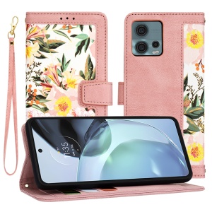Husa pentru Motorola Moto G72 - Techsuit FlipCraft - Sweetheart Pink