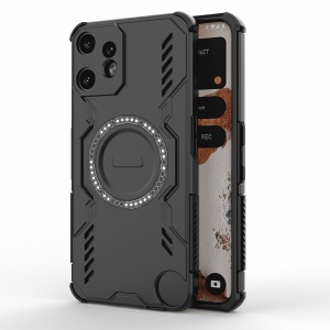 Husa pentru Nothing CMF Phone 2 Pro - Techsuit ArmorMag Case - Black - Img 1