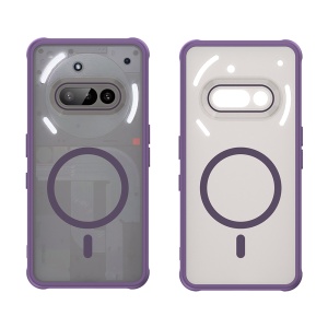 Husa pentru Nothing Phone (3a) - Techsuit HaloFrost II MagSafe - Purple - Img 2