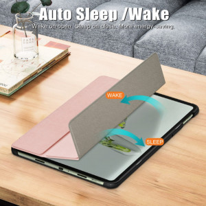 Husa pentru OnePlus Pad Go / Oppo Pad Air2 / Oppo Pad Neo - Techsuit FoldPro - Rose Gold - Img 6