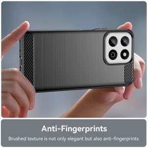 Husa pentru Oppo A80 5G - Techsuit Carbon Silicone - Black - Img 8