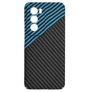 Husa pentru Oppo Reno12 - Techsuit Carbonite FiberShell - Blue Pulse - Img 4