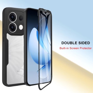 Husa pentru Oppo Reno13 Pro + Folie - Techsuit ColorVerse 360 Series - Black - Img 4