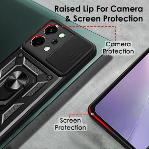 Husa pentru Oppo Reno14 Pro - Techsuit CamShield Series - Black - Img 3
