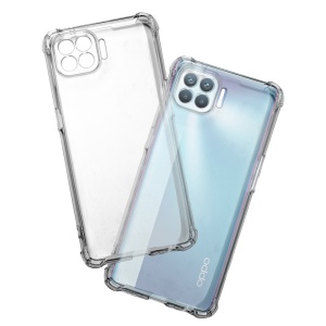 Husa pentru Oppo Reno4 Lite - Techsuit Shockproof Clear Silicone - Clear - Img 1