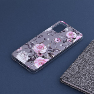 Husa pentru Samsung Galaxy A03s - Techsuit Marble Series - Bloom of Ruth Gray - Img 4
