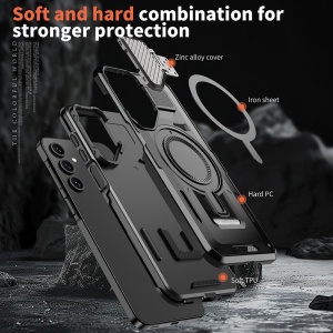 Husa pentru Samsung Galaxy A05s - Techsuit CamVault MagSafe - Black - Img 3