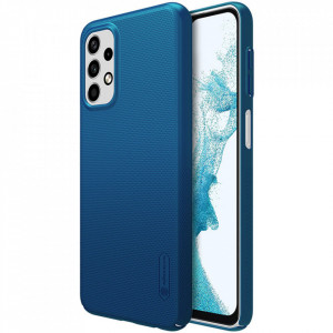 Husa pentru Samsung Galaxy A23 4G / A23 5G - Nillkin Super Frosted Shield - Blue - Img 1