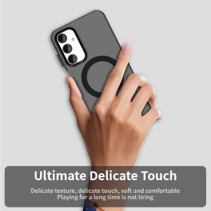 Husa pentru Samsung Galaxy A25 5G - Techsuit CandyCase MagSafe - Black - Img 5