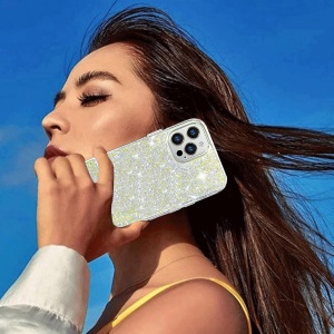 Husa pentru Samsung Galaxy A26 5G - Techsuit Sparkly Glitter - Blue - Img 6