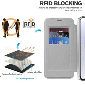 Husa pentru Samsung Galaxy A35 5G - Techsuit SmartMag Book Case - Gray - Img 5