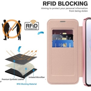 Husa pentru Samsung Galaxy A35 5G - Techsuit SmartMag Book Case - Pink - Img 5