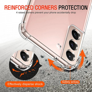 Husa pentru Samsung Galaxy A54 - Techsuit Shockproof Clear Silicone - Clear - Img 3