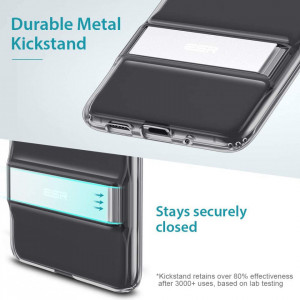 Husa pentru Samsung Galaxy S20 4G / S20 5G - ESR Air Shield Boost Kickstand - Clear - Img 2