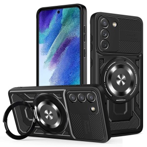 Husa pentru Samsung Galaxy S21 FE 5G - Techsuit RuggedCam - Black