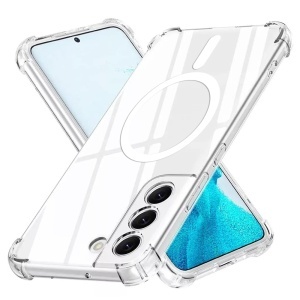 Husa pentru Samsung Galaxy S22 5G - Techsuit Shockproof Clear Silicone MagSafe - Clear - Img 1