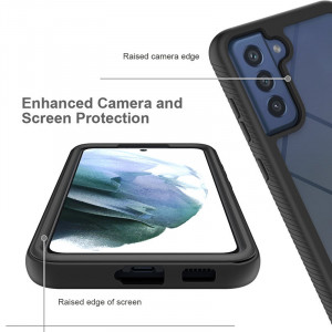 Husa pentru Samsung Galaxy S22 Plus 5G + Folie - Techsuit Defense360 Pro - Black - Img 5