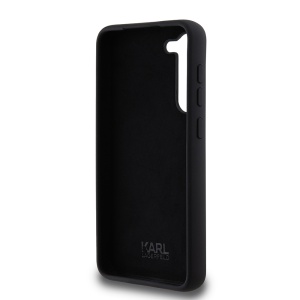 Husa pentru Samsung Galaxy S23 Plus - Karl Lagerfeld Silicone (KLHCS23MSMHKCNPK) - Karl&Choupette Metal Pin - Img 6