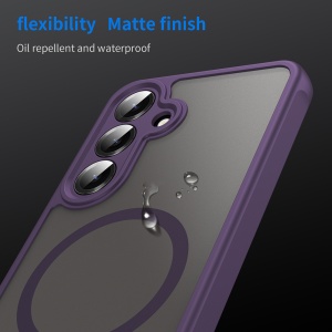 Husa pentru Samsung Galaxy S24 Plus / S25 Plus - Techsuit HaloFrost II MagSafe - Purple - Img 6