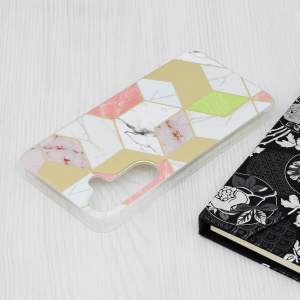 Husa pentru Samsung Galaxy S24 Plus - Techsuit Marble Series - Purple Hex - Img 5