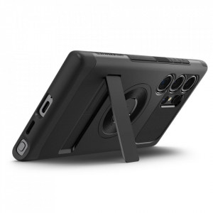 Husa pentru Samsung Galaxy S24 Ultra - Spigen Slim Armor MagSafe - Black - Img 5