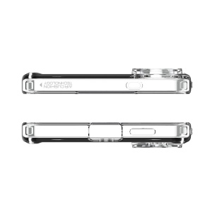 Husa pentru Samsung Galaxy S25 Edge - Spigen Ultra Hybrid MagSafe - Clear / White - Img 6