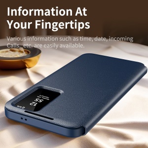 Husa pentru Samsung Galaxy S25 Plus - Techsuit SmartView Series - Blue - Img 5
