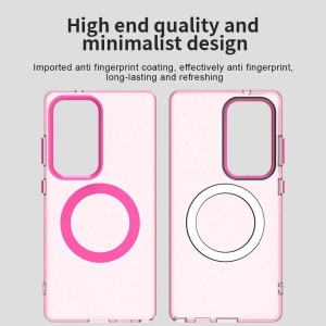 Husa pentru Samsung Galaxy S25 Ultra - Techsuit CandyCase MagSafe - Pink - Img 3