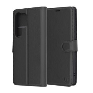 Husa pentru Samsung Galaxy S25 Ultra - Techsuit Leather Folio - Black - Img 1