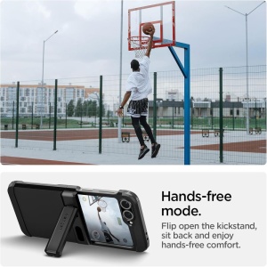 Husa pentru Samsung Galaxy Z Flip6 / Flip7 FE - Spigen Tough Armor Pro MagSafe - Black - Img 6