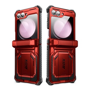 Husa pentru Samsung Galaxy Z Flip6 + Folie - I-Blason Armorbox - Ruddy - Img 3