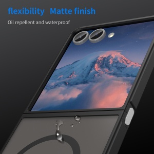 Husa pentru Samsung Galaxy Z Flip7 - Techsuit HaloFrost II MagSafe - Black - Img 6
